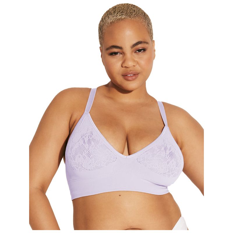 The Deep V Plunge Unlined Bra