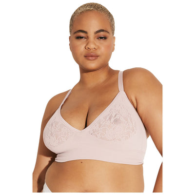 The Deep V Plunge Unlined Bra