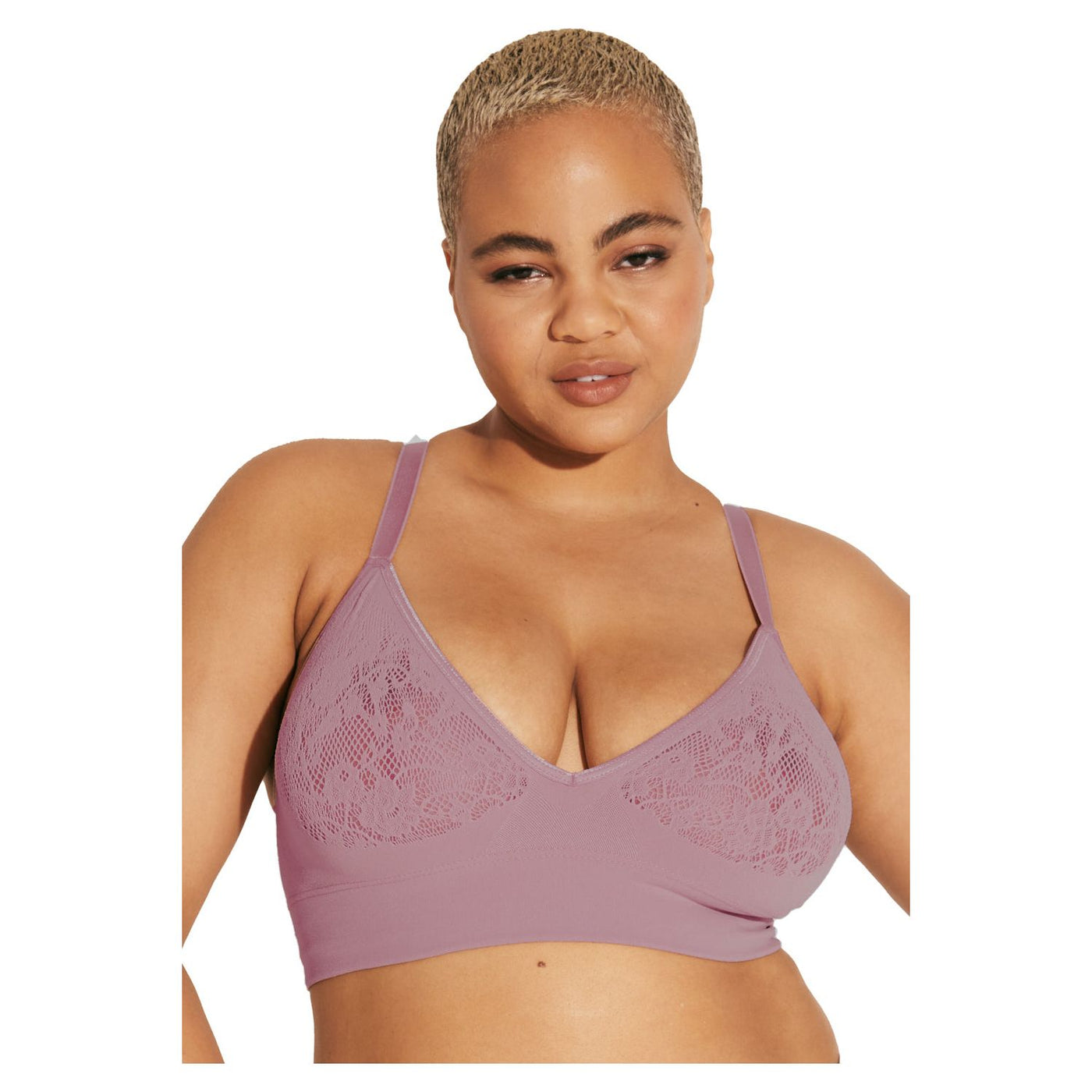The Deep V Plunge Unlined Bra