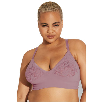 The Deep V Plunge Unlined Bra