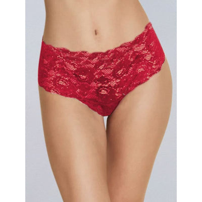 High Rise Lace Brief