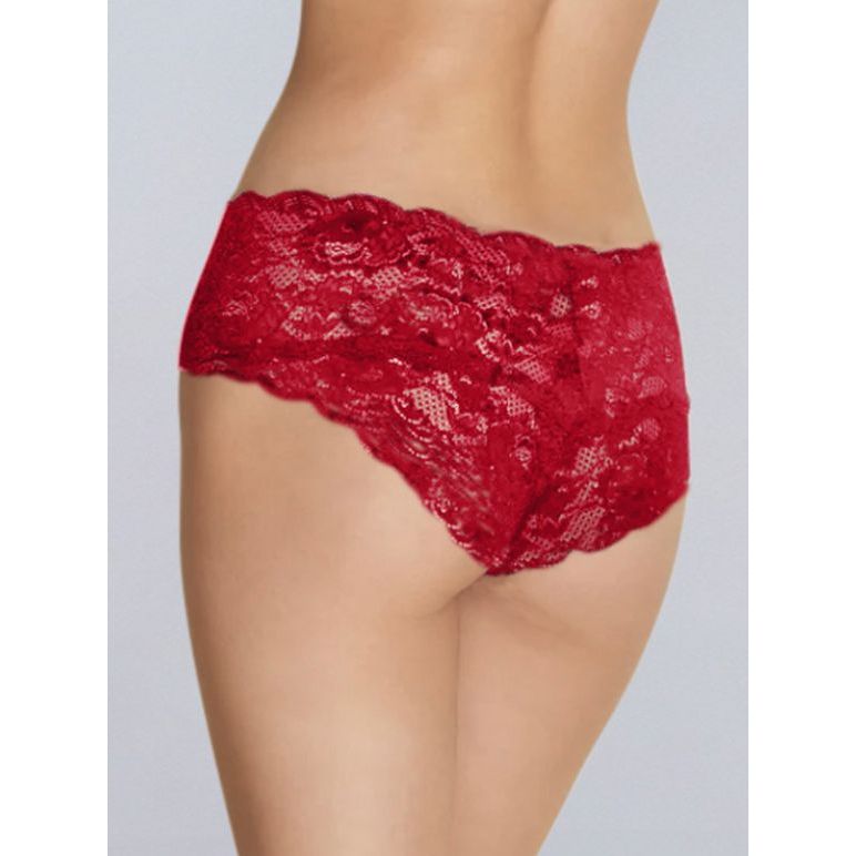 High Rise Lace Brief