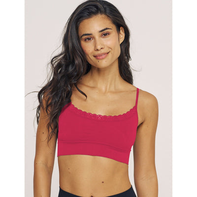Lace Trim Scoop Bralette