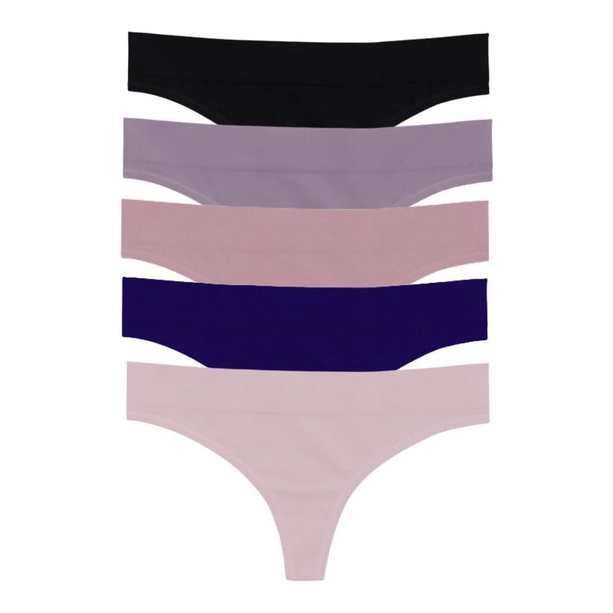 5 Pack Regular Rise Thong