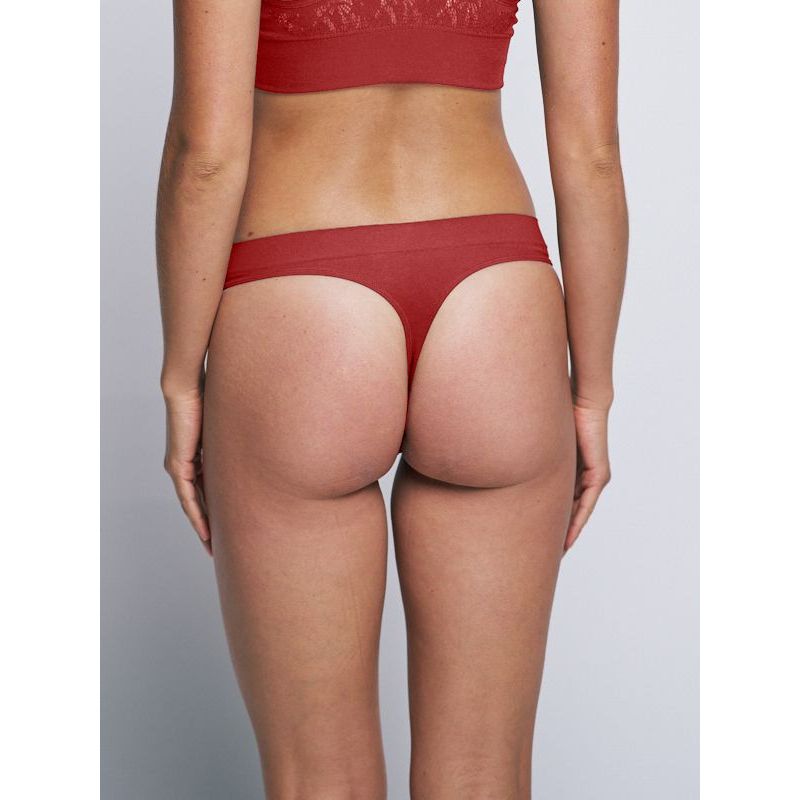 Regular Rise Thong - Seamless Comfort