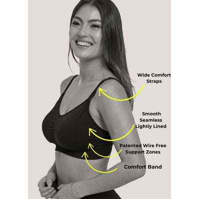 The Uplift Wirefree Comfort Smooth Cup Bra